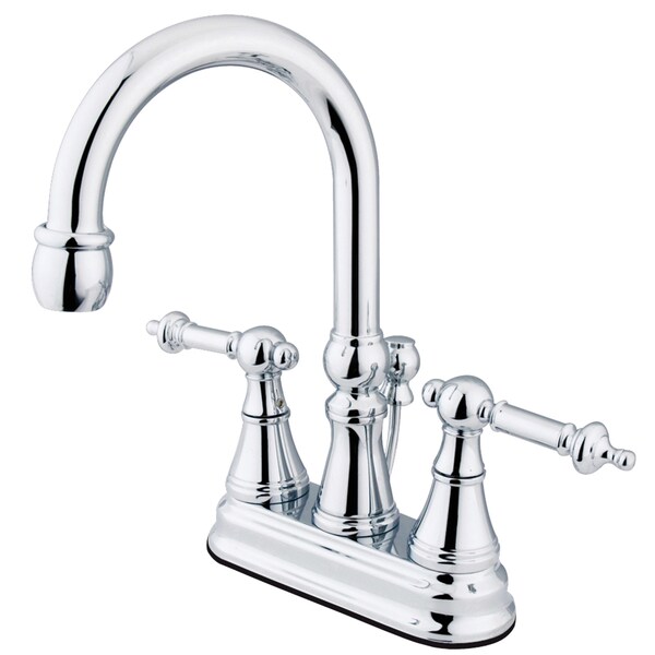 4" Centerset Bathroom Faucet, Chrome